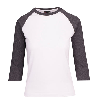 T231RL-Ladies 3/4 Sleeve Raglan Tees