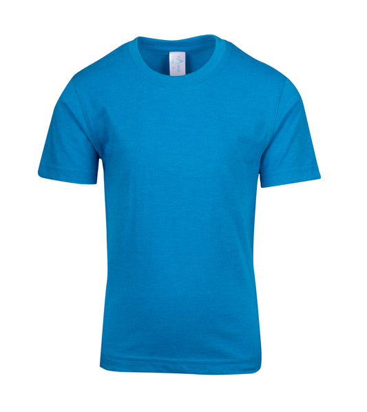 T306KS-Kids Marl Crew Neck T-shirt