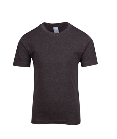 T306KS-Kids Marl Crew Neck T-shirt