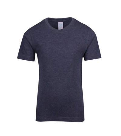 T306KS-Kids Marl Crew Neck T-shirt