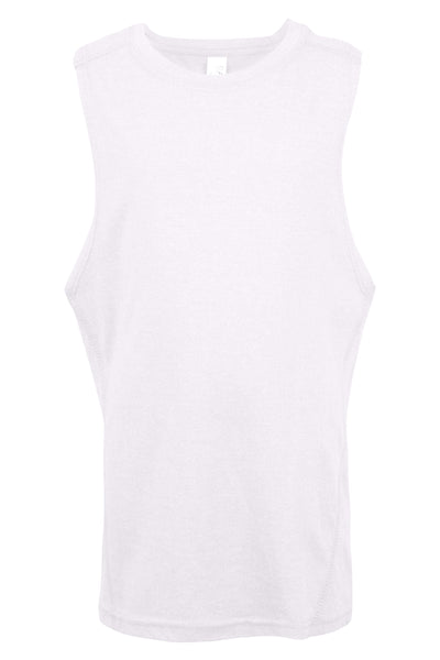 T313KS-Boys Heather SLEEVELESS Tee - Greatness Range