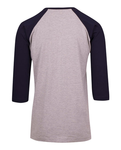 T343RG-Men's 3/4 Sleeve Raglan Tees