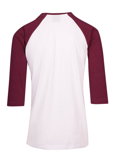 T343RG-Men's 3/4 Sleeve Raglan Tees