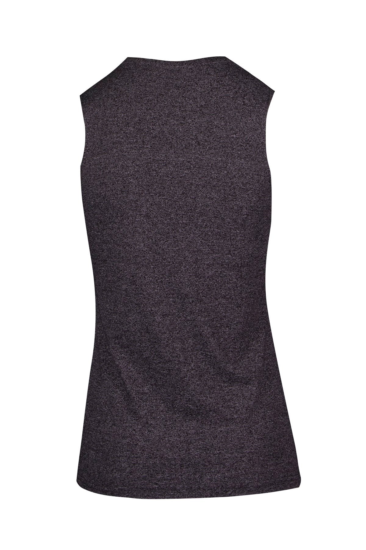 T403LD-Ladies Heather SLEEVELESS Tee - Greatness Range