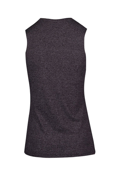 T403LD-Ladies Heather SLEEVELESS Tee - Greatness Range