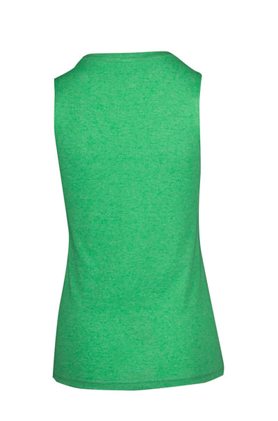 T403LD-Ladies Heather SLEEVELESS Tee - Greatness Range