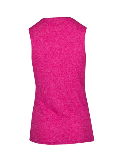 T403LD-Ladies Heather SLEEVELESS Tee - Greatness Range