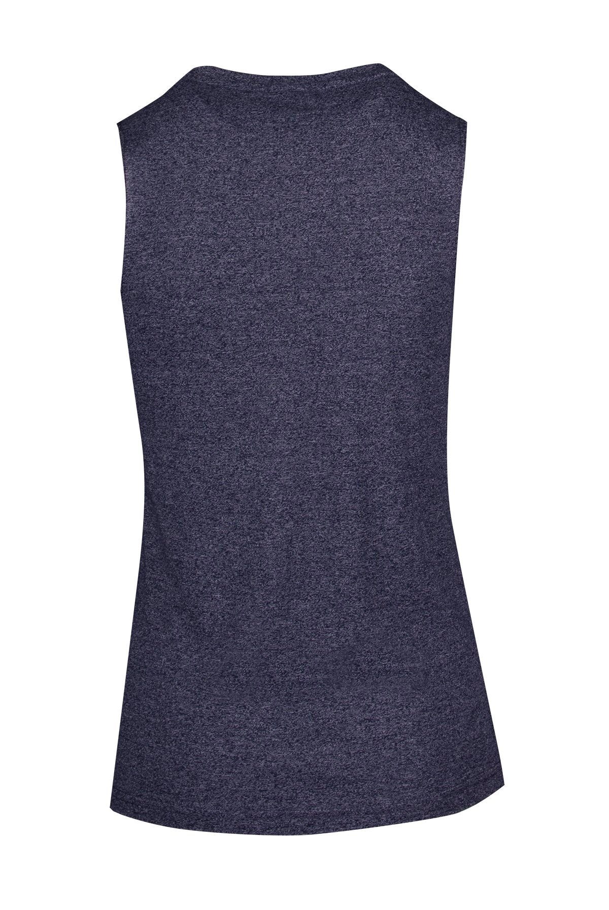 T403LD-Ladies Heather SLEEVELESS Tee - Greatness Range