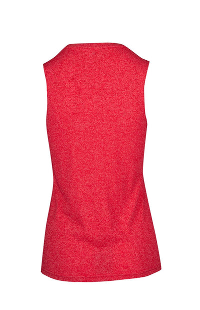 T403LD-Ladies Heather SLEEVELESS Tee - Greatness Range