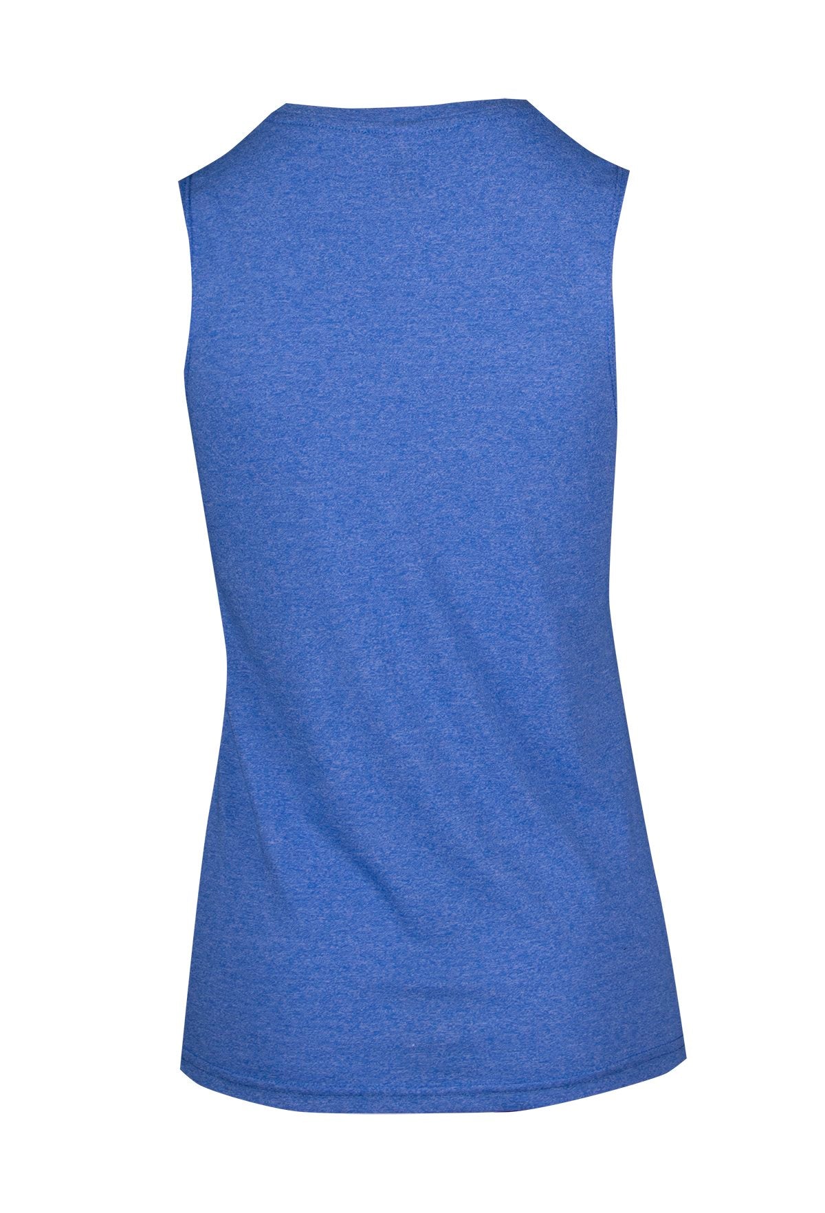 T403LD-Ladies Heather SLEEVELESS Tee - Greatness Range