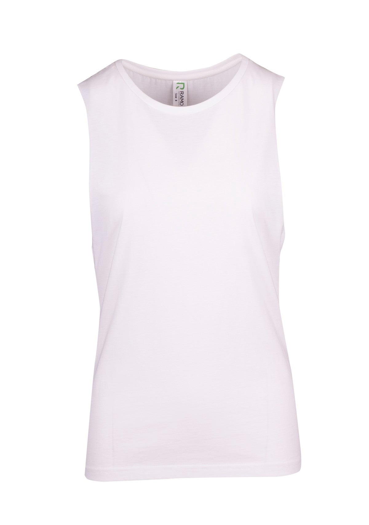 T405LD-Ladies 180gsm 100% combed cotton sleeveless tee