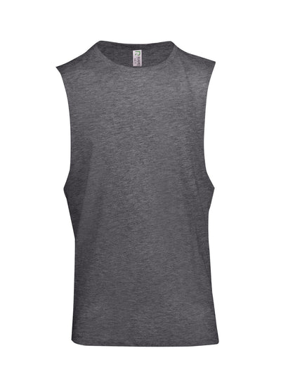 T405MS-180gsm 100% combed cotton sleeveless tee