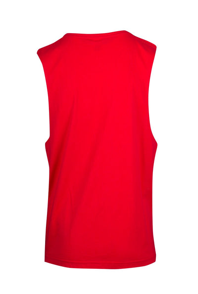 T405MS-180gsm 100% combed cotton sleeveless tee