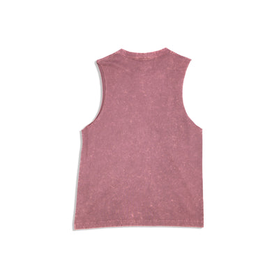 T406LD-Ladies' Stone Washed Tank