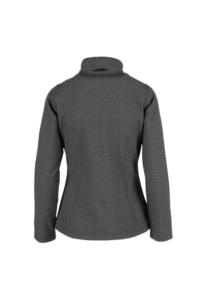 J481LDM-Ladies Tempest X Heather Soft Shell Jacket