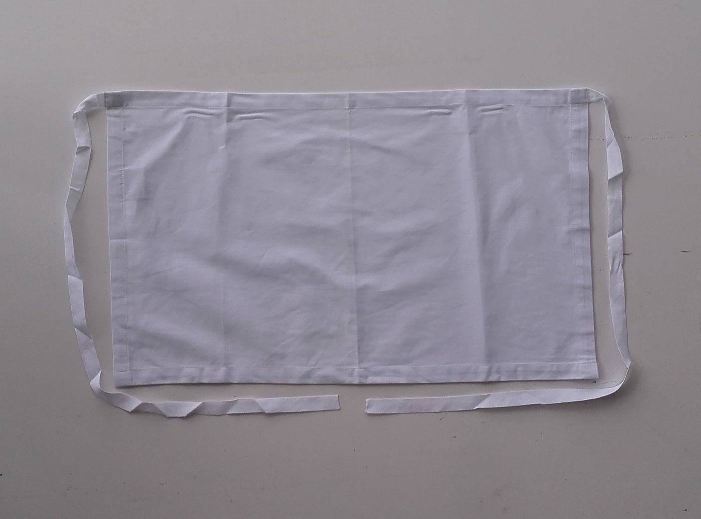 WA0395-Cotton Drill Continental Apron -No Pocket