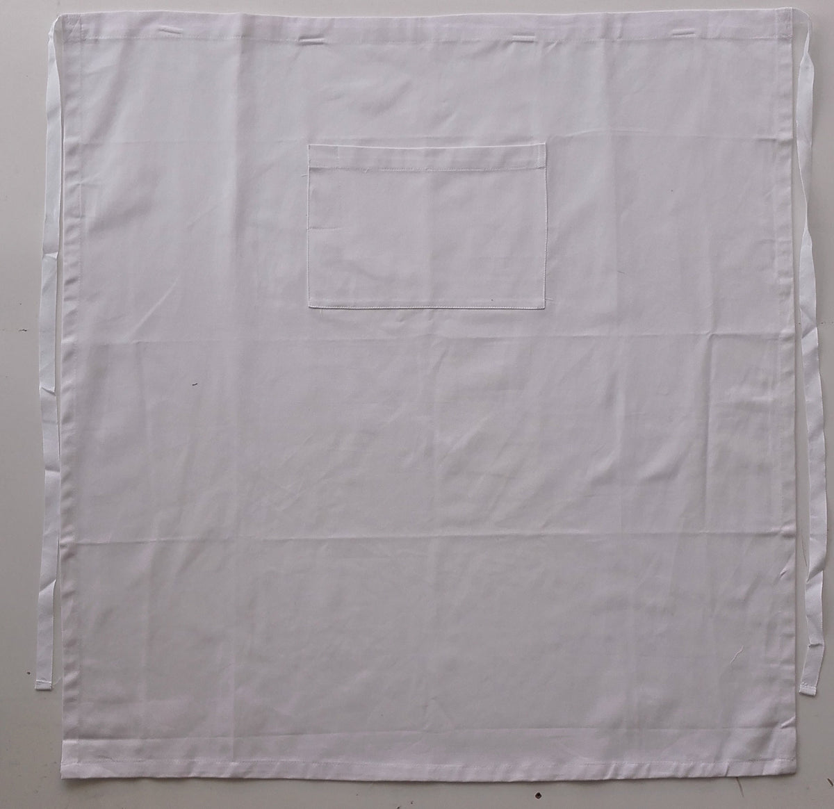 WA0393-Cotton Drill Continental Apron -With Pocket